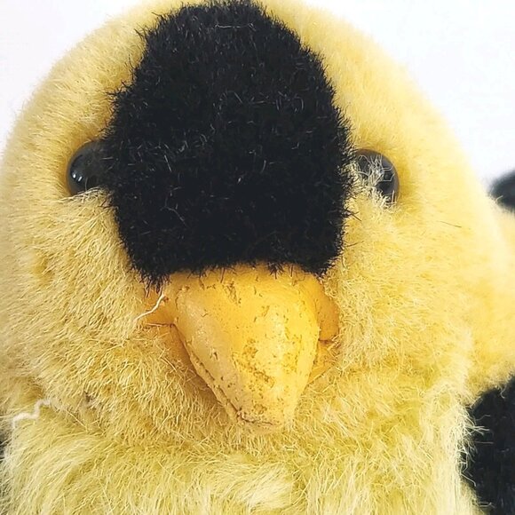 Vtg Wild Republic Audubon Bird Plush Talking Stuffed Animal American Goldfinch - Picture 8 of 16